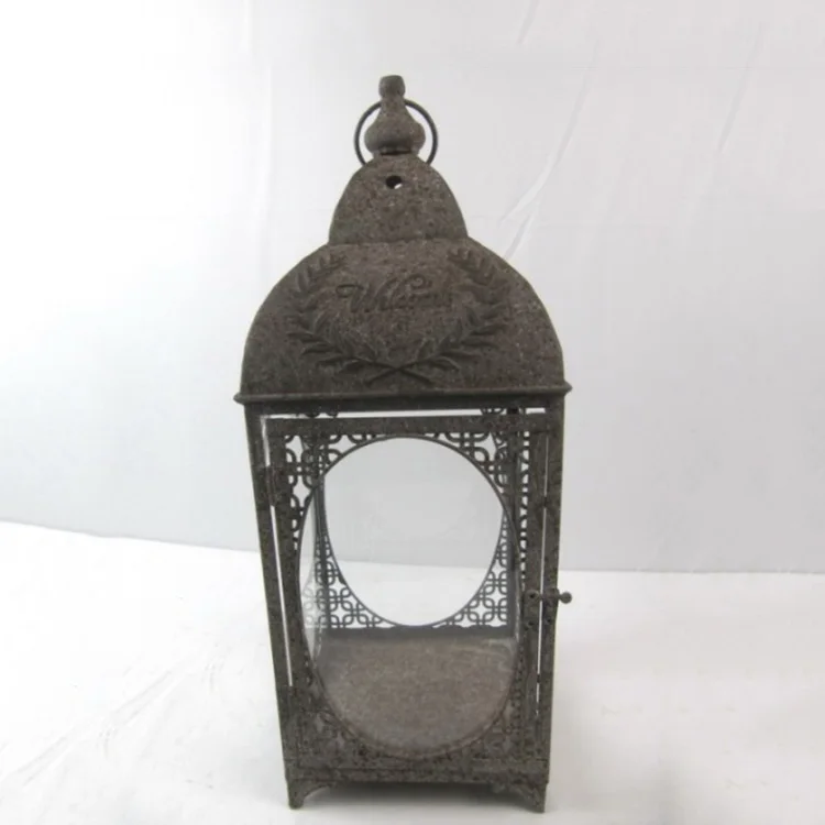 Outdoor Wrought Cast Iron Candle Holder Decorative Lantern Buy