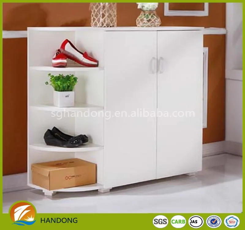 Hot Sale White Japanese Wooden Shoe Rack Storage Simple Design Buy