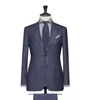Full canvas slim pattern bespoke men's suit,custom tailor made suit 2 PIECES