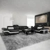 Modern Design Style Turkish Furniture Brand Type Cow Thick U Shape Top Grain Italian Leather Sofa Set