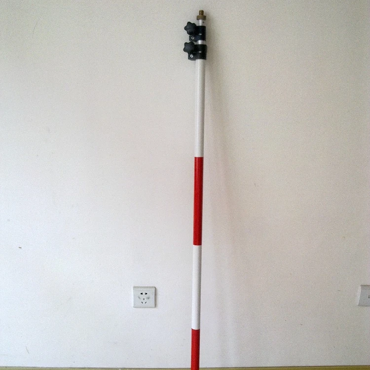 3.6m prism pole telescopic aluminum
