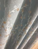 Factory Supply Ready Stock Jacquard Blackout Cotton Window Treatments Curtain Designs and Drapes