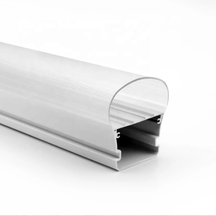 Pendant plastic frame with aluminum input IP65 tri-proof led tube light housing  trip-proof led  profile