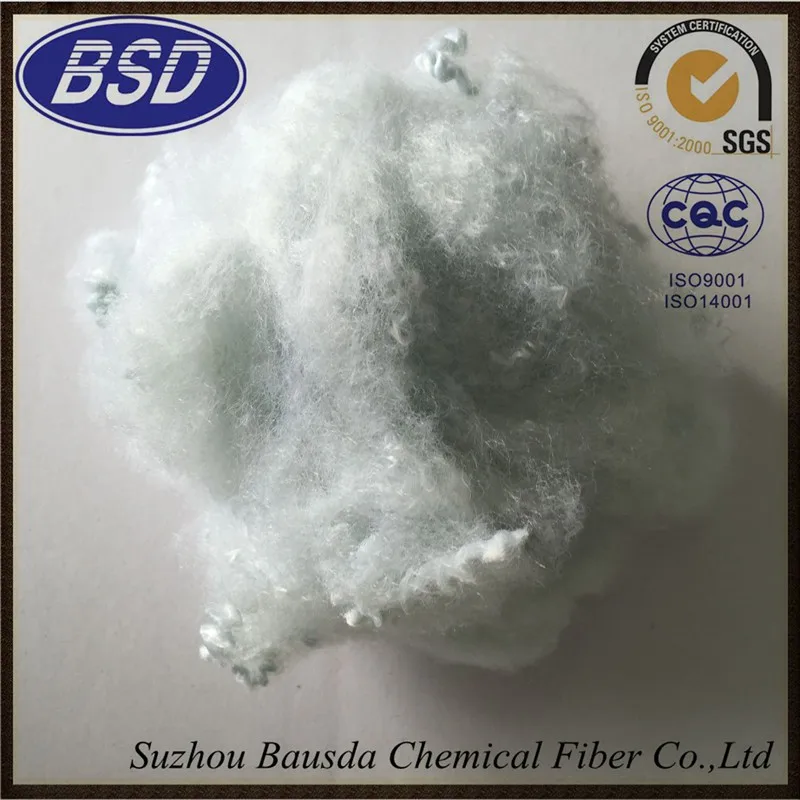 Pillow Stuffing Material Recycled White Polyester Staple Fiber Buy