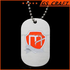 Wholesale Customized Lovely Pet Jewelry Dog Supplies Logo Dog Tag , Custom Metal Dog Tag With Ball Chain