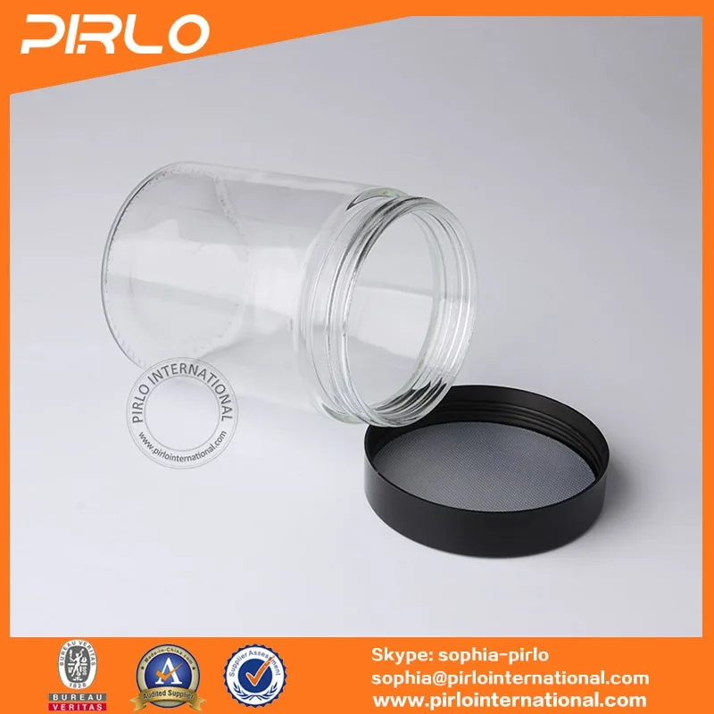 110ml 180ml 300ml 450g 650g Thickness Wall Clear Glass Food Jar With