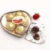 5 Pieces Love Heart Shape Box Sweet Chocolate