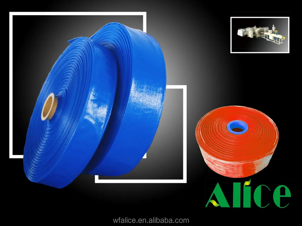 Pvc Layflat One Layer Hose Extrusion Line Buy Lay Flat Hose