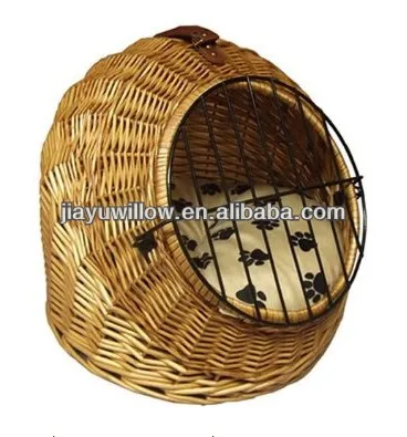 woven cat storage basket