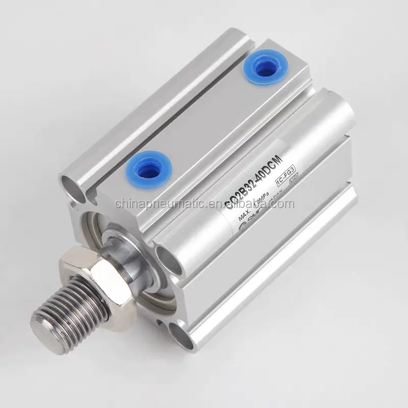 Smc Standard Cdq2b Series With Through Bore 25mm 32mm 40mm 50mm Impact