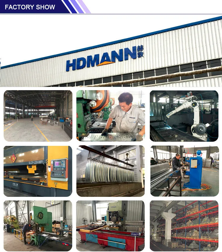 HDMANN Easy Installation Aluminum Ventilated Cable Tray