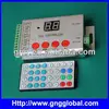 With IR remote panel 4 outputs full color led pixel rgb led controller with sd card