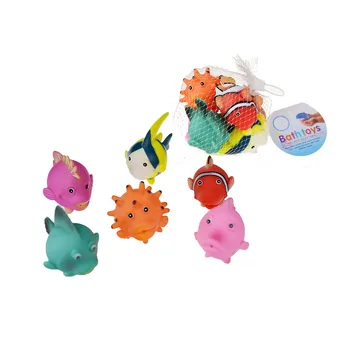 rubber fish bath toys