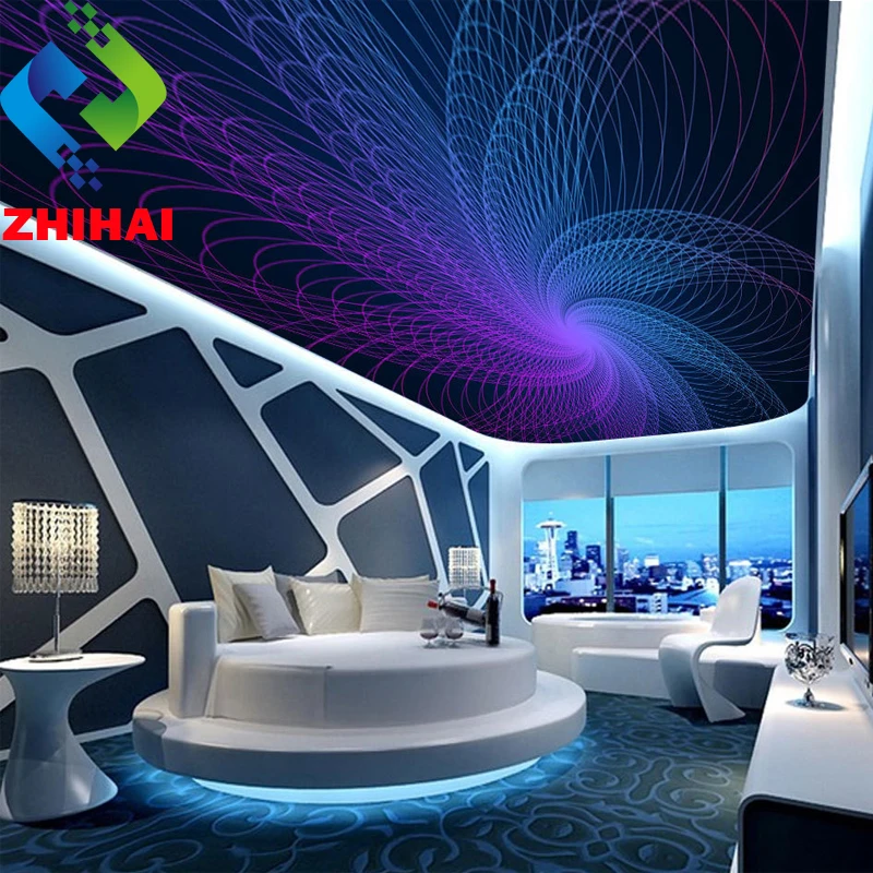 Eco friendly Material Three Dimensional Design Nigeria Pvc Ceiling