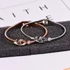 Stainless Steel Bangles 100 Langusges I Love You Projection Bracelet for Monther's Day Gift