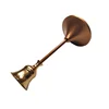 Low-cost CNC Machining Service Custom Copper Color Plating CNC Lathe Turning Brass Candle Holder