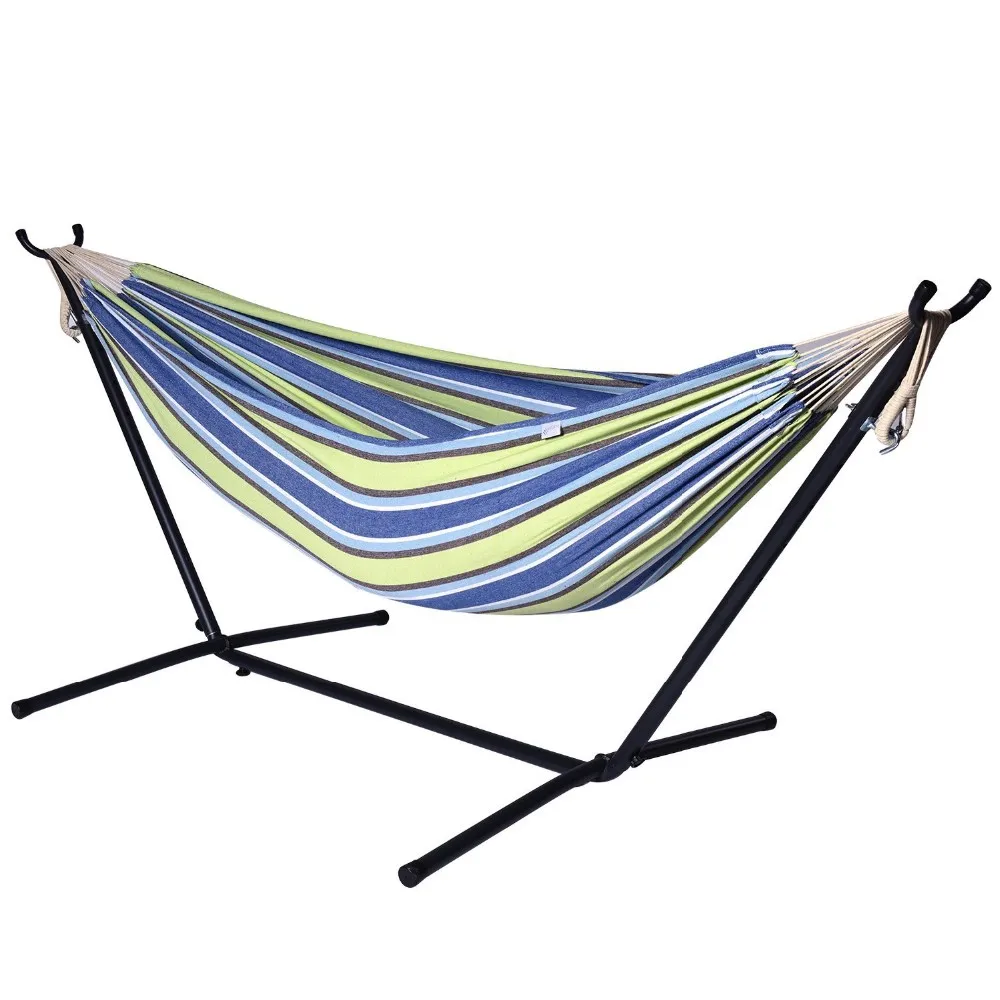 9ft Camping Double Hammock With Hammock Stand Combo Buy Double
