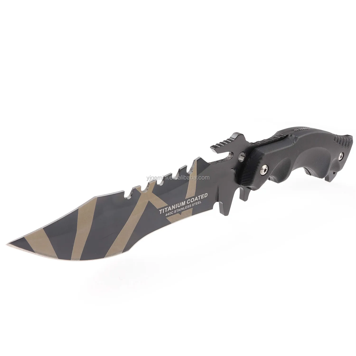 Toopquality Stainless Steel Hunting Knife Blade Blanks Titanium