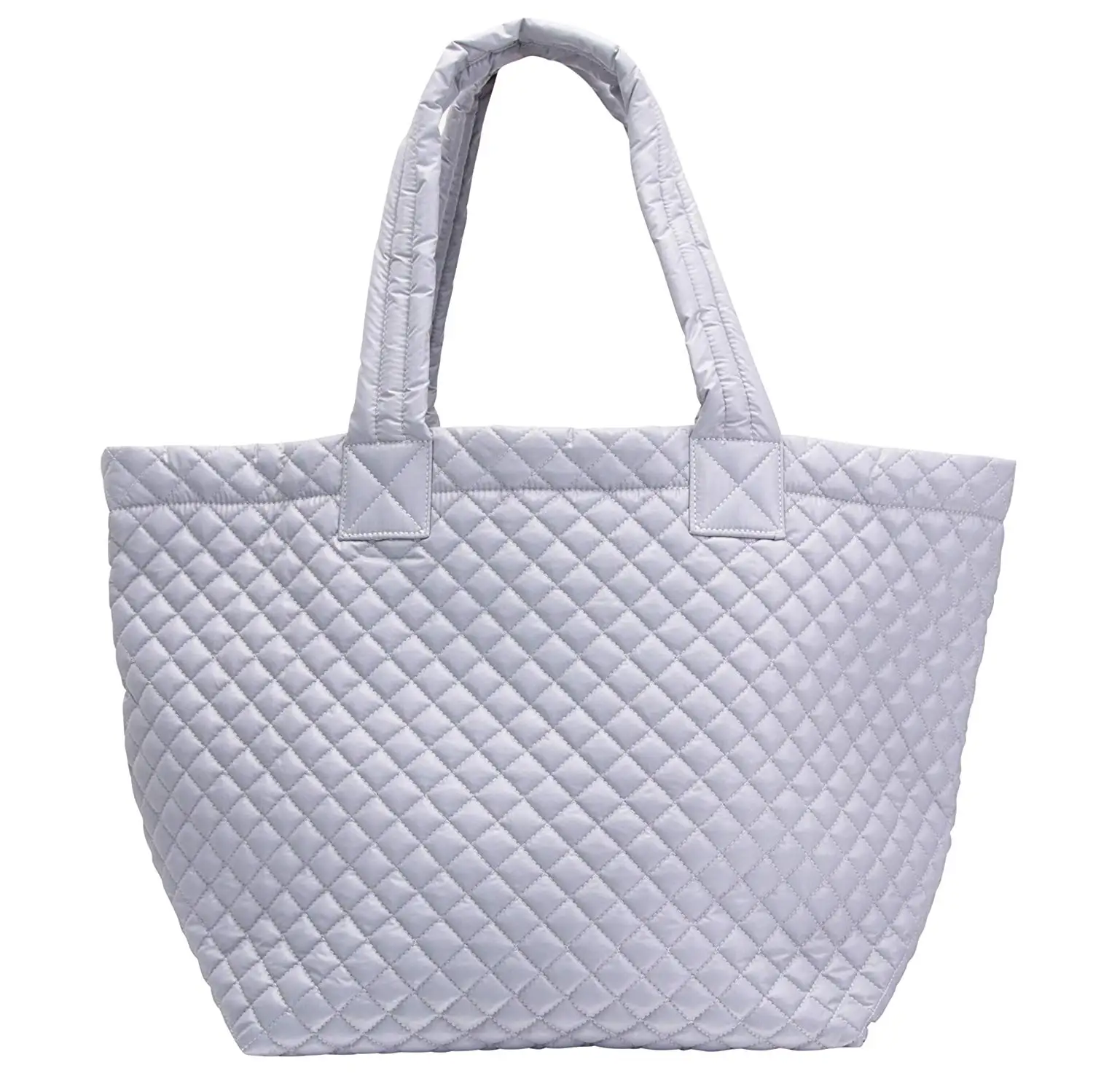 soft quilted tote bag