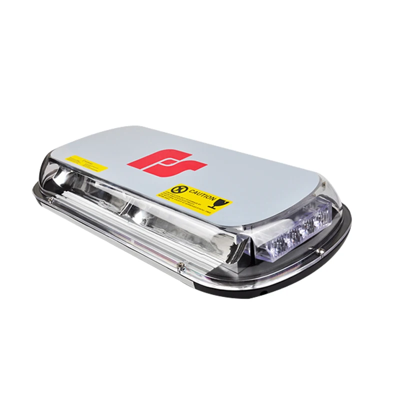 HTAUTO Amber LED Flashing Mini Light Bars Car Top Led Warning Light