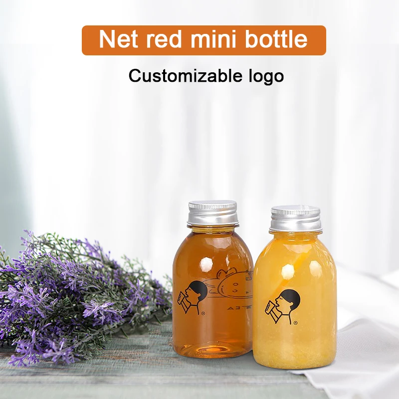 Custom Size 500ml Juice Packaging Bottle Plastic Water Bottles For