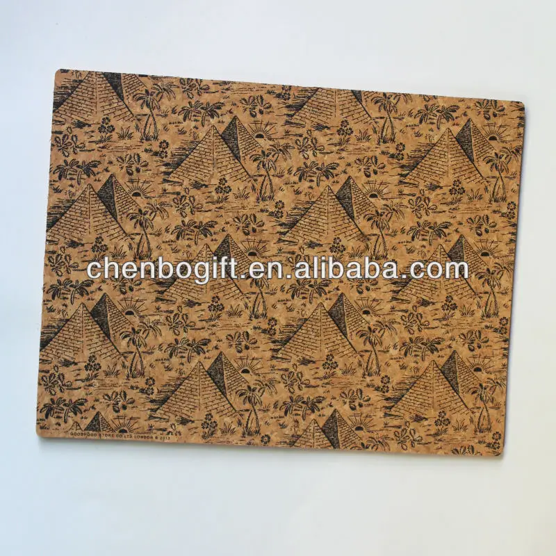 Hot Sale Kitchen Round Cork Placemat,Home Cork Table Mat And Coaster