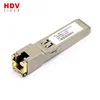 Hot pluggable fiber Optic LC 1000mb/s RJ45 sfp copper module price