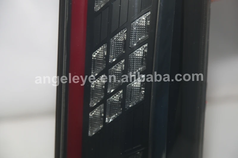 Full LED Tail Lights For TOYOTA HIACE Smoke Black Color 2014-UP YZ