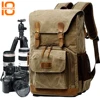 Premium Vintage Photography Backpack Waterproof Large capacity canvas slr camera backpack