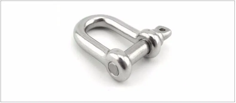 A2-70 304 Stainless Steel D Shackle