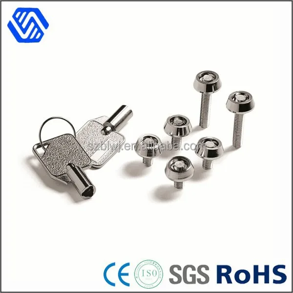 security screw head types