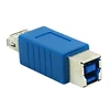 High speed ac USB3.0 A female to USB 3.0 B female printer adapter