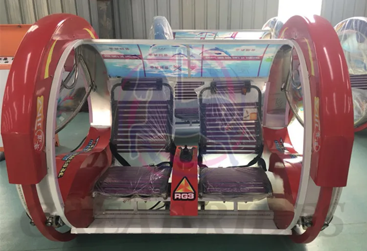 Funny Fairground Games Remote Control 360 Degree Rotating Electric