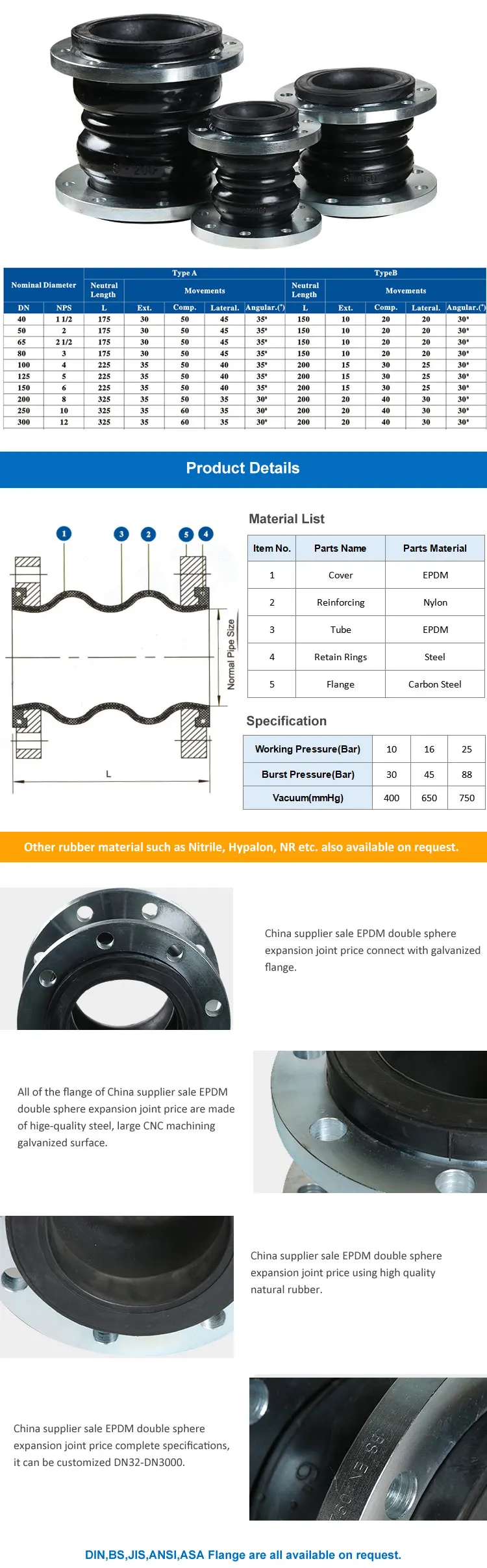 2013 rubber expansion joint mould