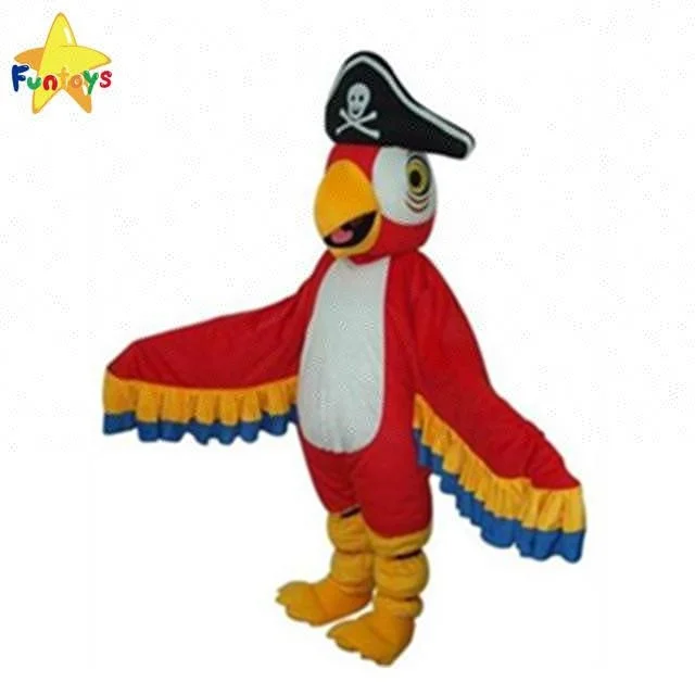 Funtoys Ce大人赤いオウム鳥海賊キャプテンハットマスコット衣装 Buy 大人のオウム衣装 オウム鳥マスコット衣装 オウム海賊マスコット衣装 Product On Alibaba Com