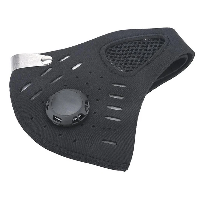 Outdoor bicycle riding half face activated carbon anti smog neoprene face protect mask