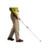 Adjustable Length Telescoping White Cane for the Blind