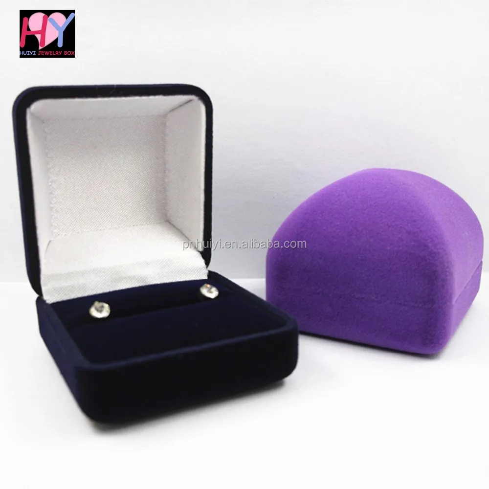 Luxury Plastic Flocking Jewelry Ring Velvet Foam Box Inserts Buy Foam