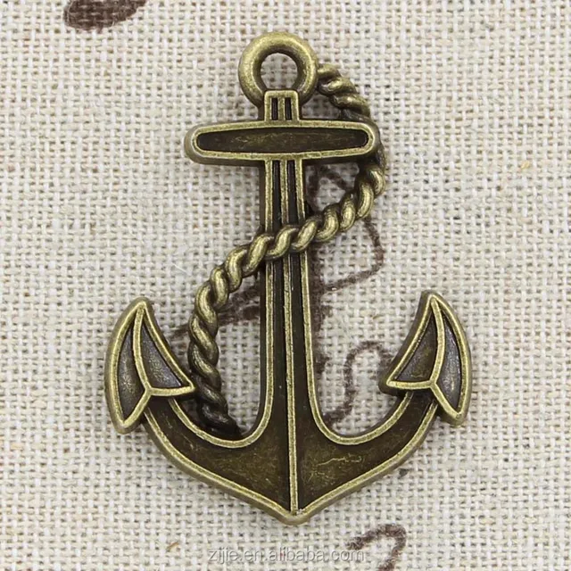 alloy anchor pendant charms jewelry accessories metal anchor sea