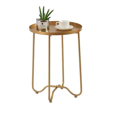 Iron Folding Nordic Style Simple Home Decor Coffee Table