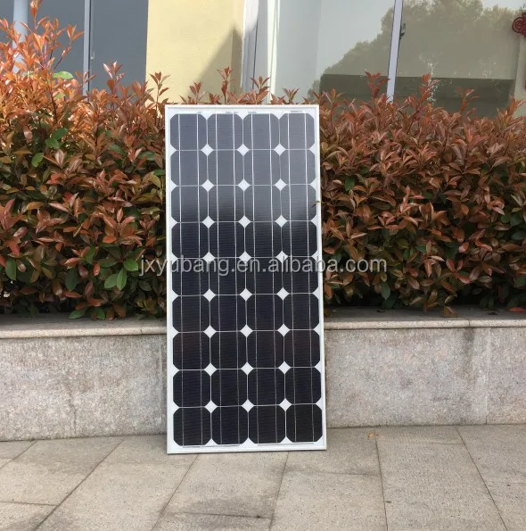 90W 12V mono crystalline solar panel solar module photovoltaic pv panel pv module for caravan motor homes living container