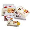 Custom Printed Cardboard Paper Packing Egg Tarts Pie Box Luxury Dessert Small Cake Packaging Pastry Box