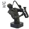 Home decoration resin bust of Saxophone Player Statue