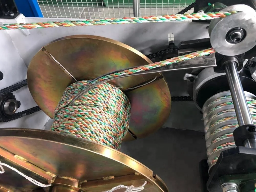 2 In 1 M Type Plastic Twisted Rope Making Machine Rope Machine