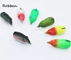 High Quality Popper Frog Lure 45/50mm/9/11g Snakehead Lure Topwater Simulation Fishing Lure Soft Bass Bait Frog