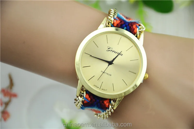 Real Photo Korea Gürtel Seil Flechten Frauen Kleiden Armbanduhren 7 Farben Damen Armband Gewebt Seil Uhr Spaltleder Band Buy Genf Uhren,Armband Real Photo Korea Gürtel Seil Flechten Frauen Kleiden Armbanduhren 7 Farben Damen Armband Gewebt Seil Uhr Spaltleder Band Buy Genf Uhren,Armband