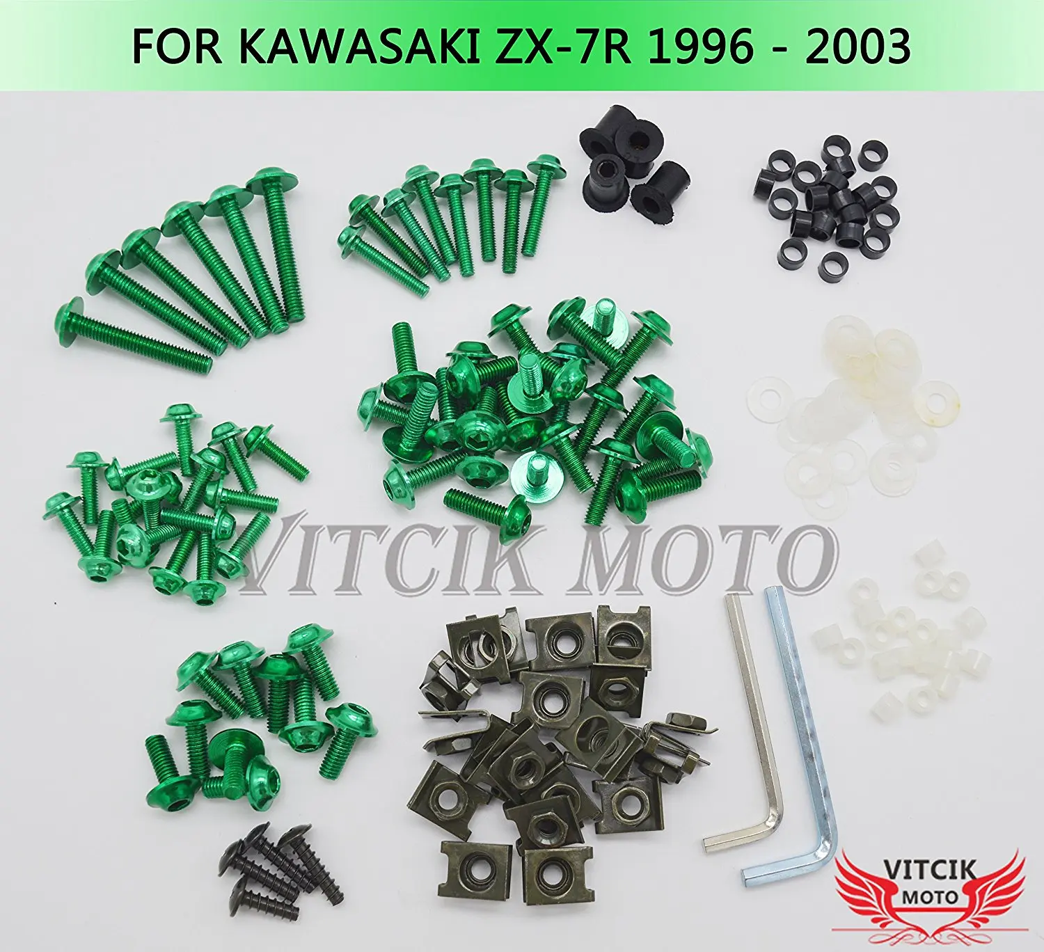 OyOCycle Windshield for Kawasaki Ninja ZX7R 1996-2006 1997 1998 1999 ZX 7R Double Bubble Windscreen Wind Deflector Wind Splitter