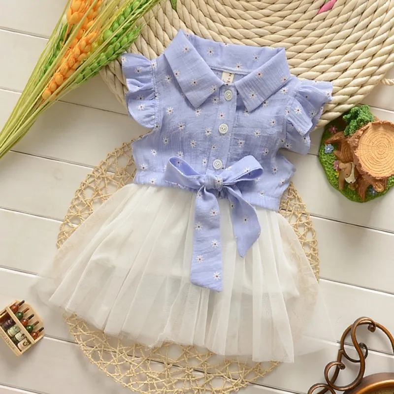 Baby Kids Girls Flower font b Fancy b font Princess Tulle Tutu font b Dress b