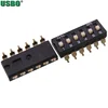 Wholesale SMD SMT Type Double Row Pitch 2.54mm 6 Position Dip Switch