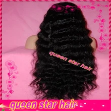 7a Virgin brazilian glueless silk top full lace wigs wavy silk top lace front human hair